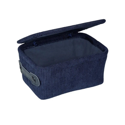 Wenko - Bathroom Basket Anela Dark Blue - Elegant Storage Solution 🌊✨