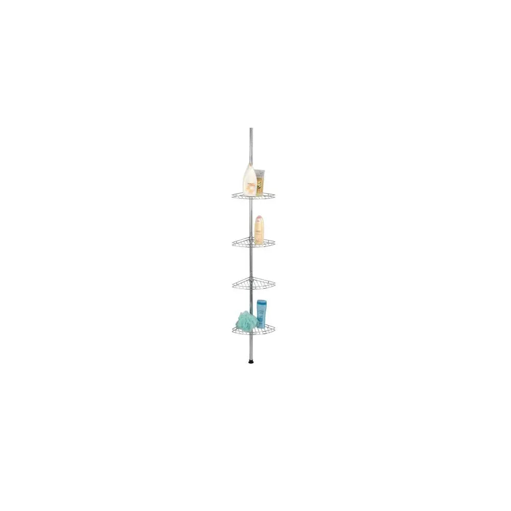 Wenko - Stainless Steel Telescopic Corner Shelf Prea - Maximize Your Space with Style! 🏡✨