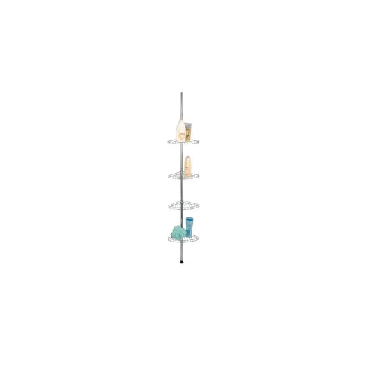 Wenko - Stainless Steel Telescopic Corner Shelf Prea - Maximize Your Space with Style! 🏡✨