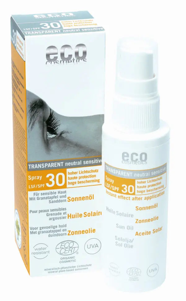 Eco Cosm. - Sun Oil Spray SPF30 - Ultimate Mineral Protection 🌞✨