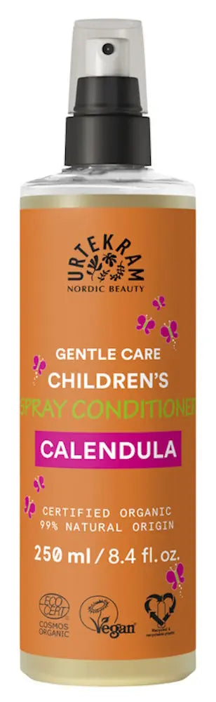 URTEKRAM - Gentle Care Children's Spray Conditioner Calendula - Easy Detangling 🌿✨