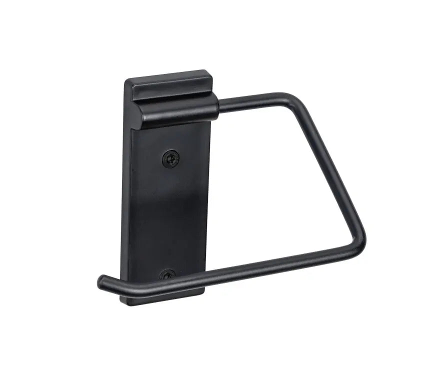 Wenko - Black Toilet Paper Holder - Chic Bathroom Upgrade 🖤✨