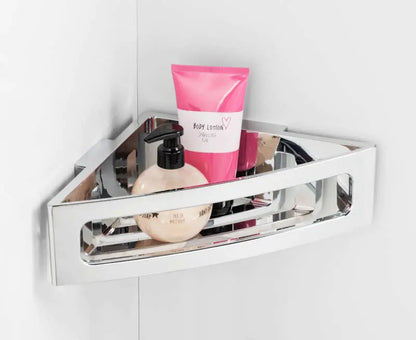 Wenko - Turbo-Loc Corner Shelf Bralia - Shiny and Durable! ✨🏠