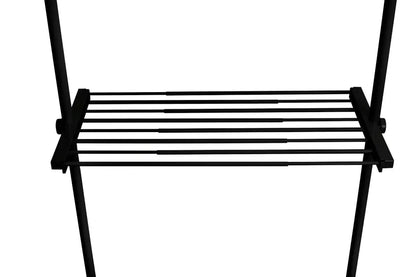 Wenko - HERKULES Adjustable Shelf - Black Expandable Solution 🖤