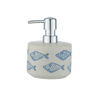 Wenko - Oceanic Ceramic Soap Dispenser - Elevate Your Decor! 🌊🐟✨
