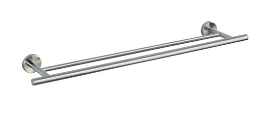 Wenko - Duo Bosio Matte Stainless Steel Towel Bar - Elegant Bathroom Upgrade 🛁✨
