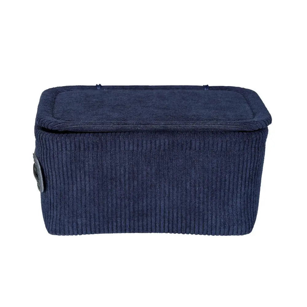 Wenko - Bathroom Basket Anela Dark Blue - Elegant Storage Solution 🌊✨