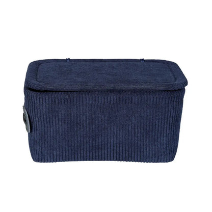 Wenko - Bathroom Basket Anela Dark Blue - Elegant Storage Solution 🌊✨