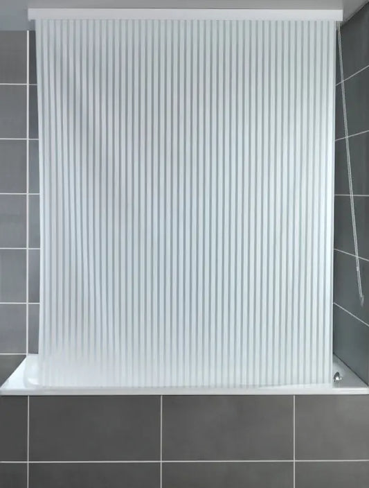 Wenko - White Shower Roll Blind - Easy Install, Practical & Stylish 🚿✨