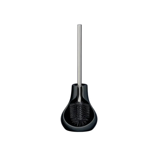 Wenko - Ceramic Toilet Set Drop Neo - Sleek & Functional Bathroom Accessory ⚫🚽✨