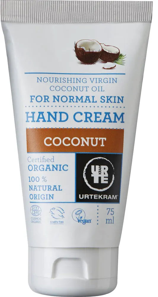 URTEKRAM - Hand Cream Coconut - Nourishing Moisture for Hands 🌿🥥