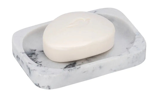 Wenko - Marble Look Soap Dish - Stylish and Versatile! 🛁✨