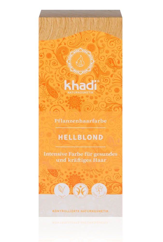 Khadi - Plant Hair Dye Light Blonde - Natural Shine✨