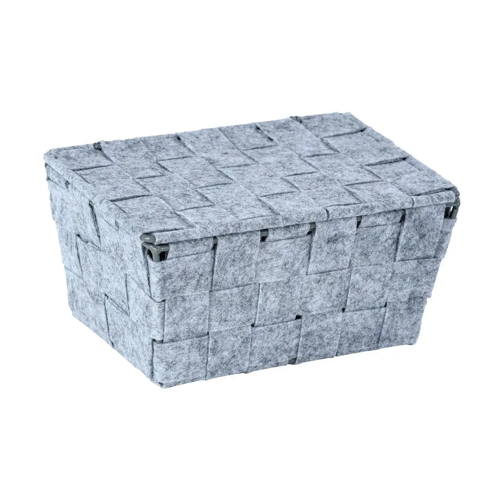 Wenko - Adria Feltro Bathroom Basket - Chic & Practical Storage 🛁✨