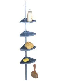 Wenko - Telescopic Shower Caddy - Optimize Your Bathroom Space 🚿✨