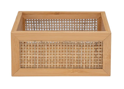 Wenko - Bamboo Boho Organizer - Stylish Eco Storage 🌿✨