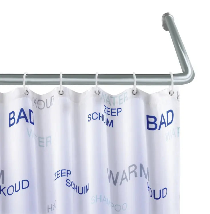 Wenko - Universal Chrome Shower Rod - Rust-Free Aluminum ✨