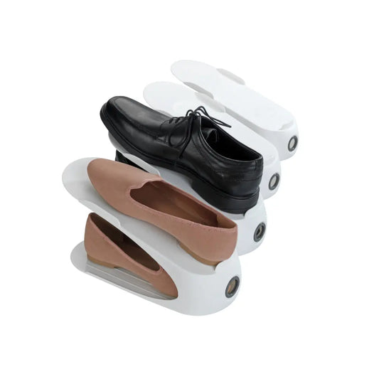 Wenko - Shoe Holder, 4-Piece - Stylish Storage for a Clutter-Free Space! 👟✨
