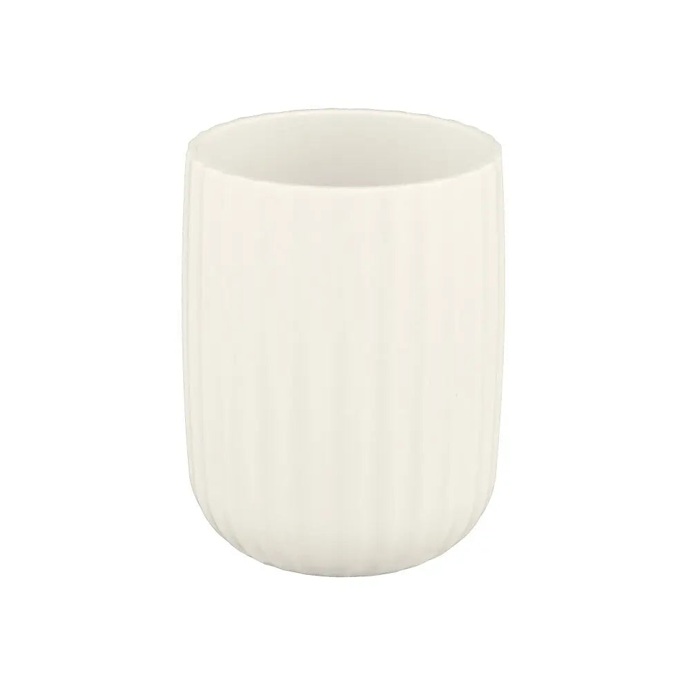 Wenko - Toothbrush Holder Agropoli Cream White - Elegant & Stylish Bathroom Essential 🛁✨