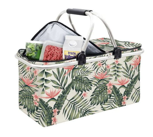 Wenko - Foldable Thermal Shopping Basket - Fresh & Stylish 🌸🛒