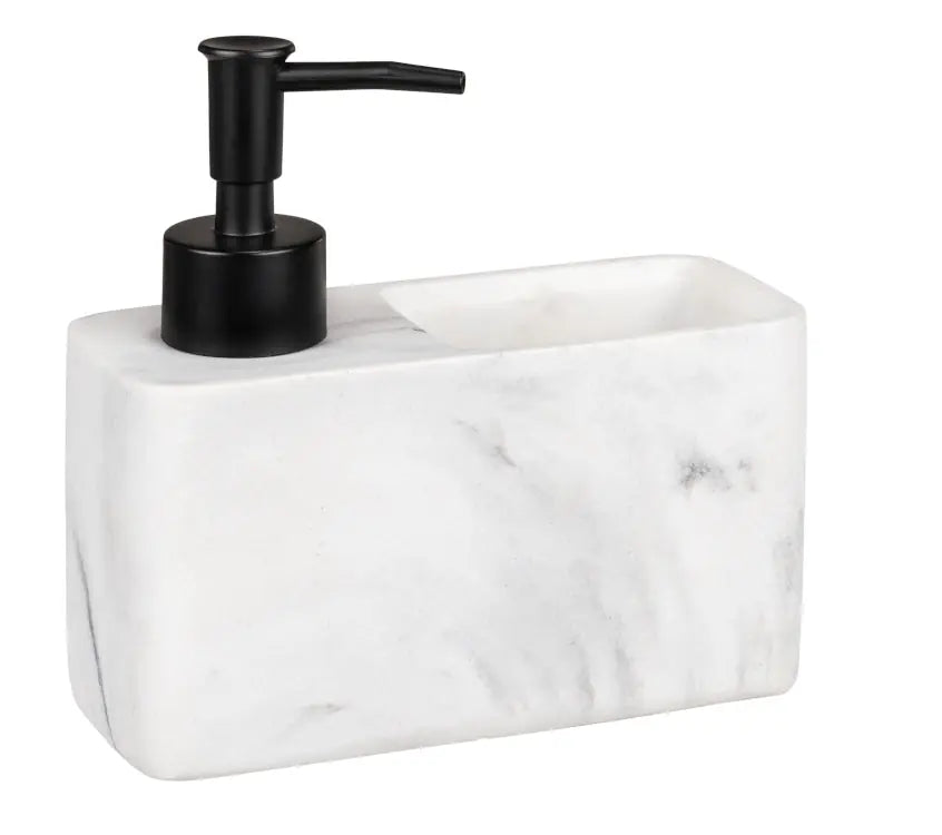 Wenko - Marble Soap & Dish Soap Dispenser - Elegant and Practical! 🧼✨
