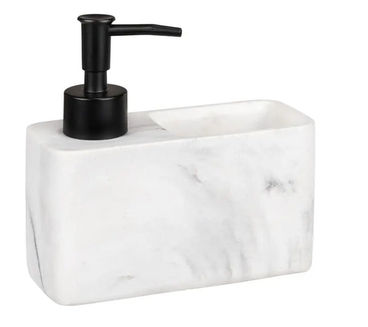 Wenko - Marble Soap & Dish Soap Dispenser - Elegant and Practical! 🧼✨