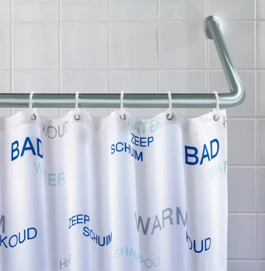 Wenko - Universal Shower Rod Chrome ø 2.5 cm - Rust-Free Durability 🚿✨