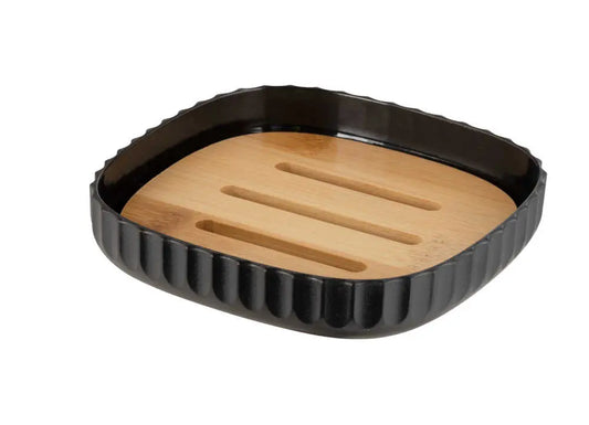 Wenko - Rotello Soap Dish - Sleek Black Design 🖤