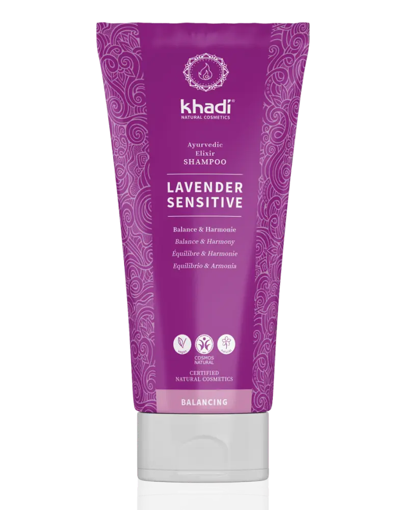 Khadi - Lavender Sensitive Shampoo - Gentle Hair Care 🌿💧