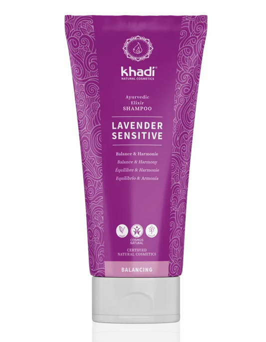 Khadi - Lavender Sensitive Shampoo - Gentle Hair Care 🌿💧