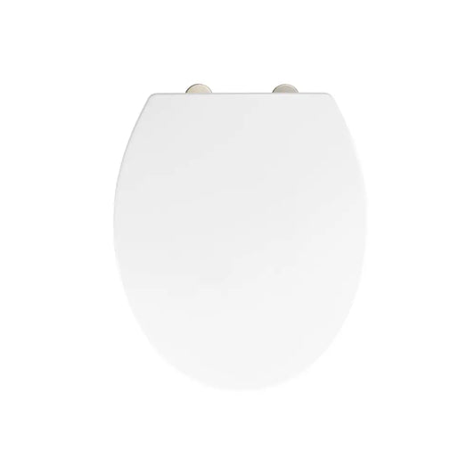 Wenko - WC Seat Birori White Easy-Close Duroplast - Comfort & Style for Your Bathroom 🛁✨
