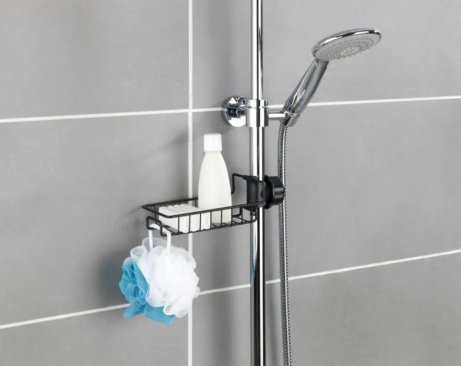 Wenko - Ohio Sink Organizer Black - Space-Saving Solution 🧽