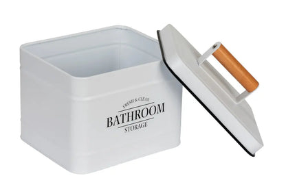 Wenko - White Bathroom Storage Box - Stylish & Practical Organizer 🛁✨