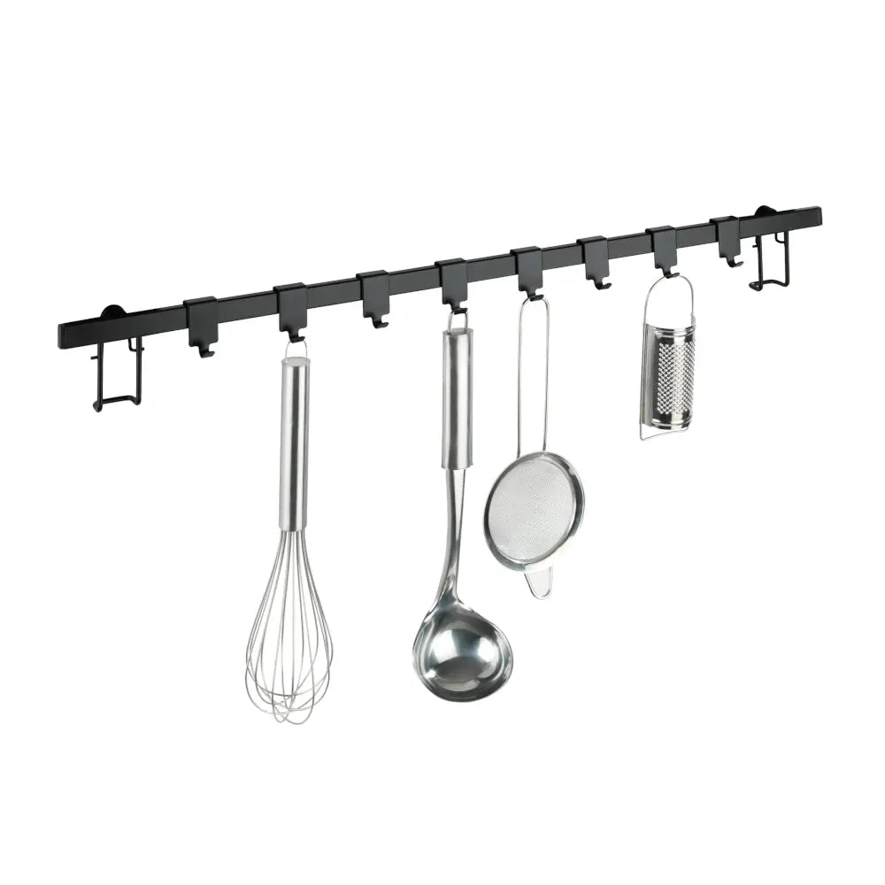 Wenko - Hanging Bar Gala Black - Stylish & Space-Saving Storage Solution! 🖤✨