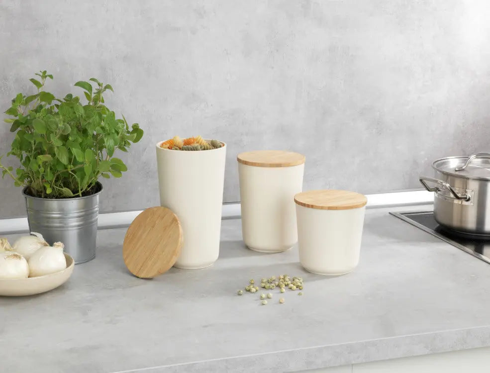 Wenko - Eco Storage Canister 0.7L - Sustainable & Stylish Storage 🌿✨