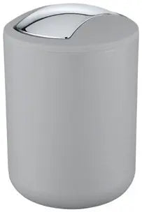 Wenko - Brazil Swing Lid Bin 2L Grey - Stylish & Practical Design 🗑️✨