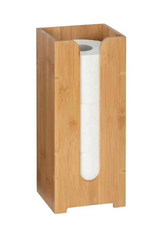 Wenko - Bamboo Toilet Paper Holder - Eco Chic 🌿✨