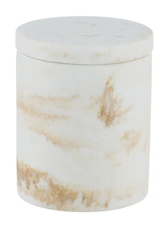 Wenko - Universal Odos White/Gold - Stylish Marble Look ✨
