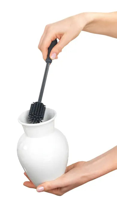 Wenko - Silicone Dish Brush Sia 25 cm Grey - Perfect for Glasses & Cups 🥂✨