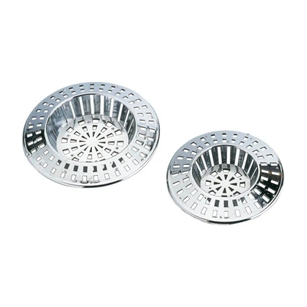 Wenko - Chrome Drain Sieve Set, 2 Pcs - Shine & Functionality Upgrade! ✨🚿
