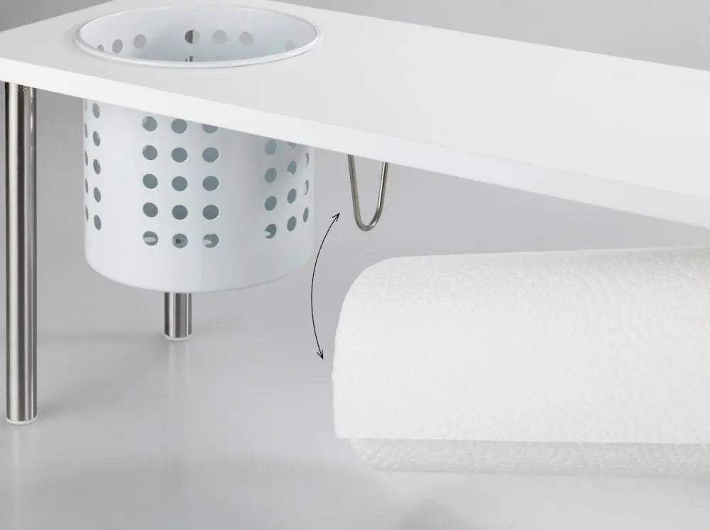 Wenko - Kitchen Shelf Blanco - Maximize Your Space! 🍽️✨