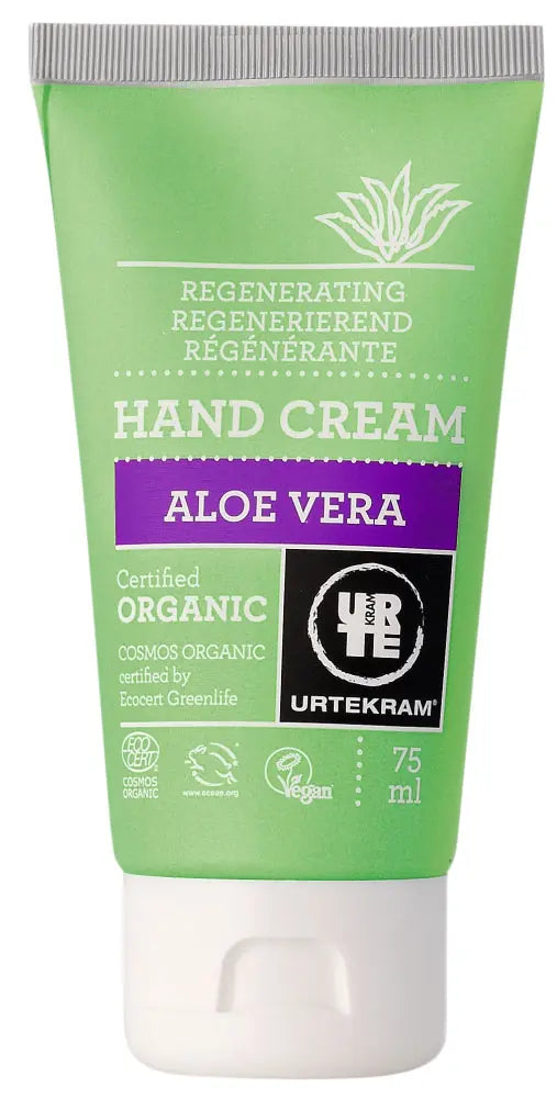 URTEKRAM - Aloe Vera Hand Cream - Moisturizing & Organic 🌿✨