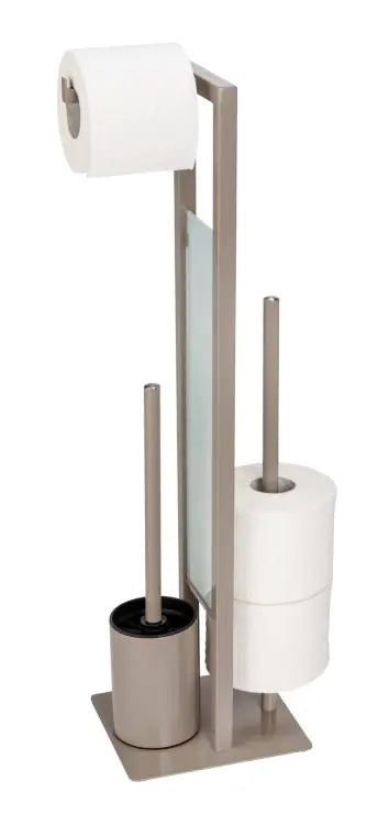 Wenko - Stand WC Set Rivalta - Stylish and Durable! 🚽✨