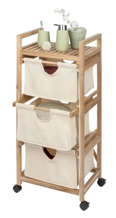 Wenko – Laundry Trolley Acina – Practical Elegance for Every Home 🏠