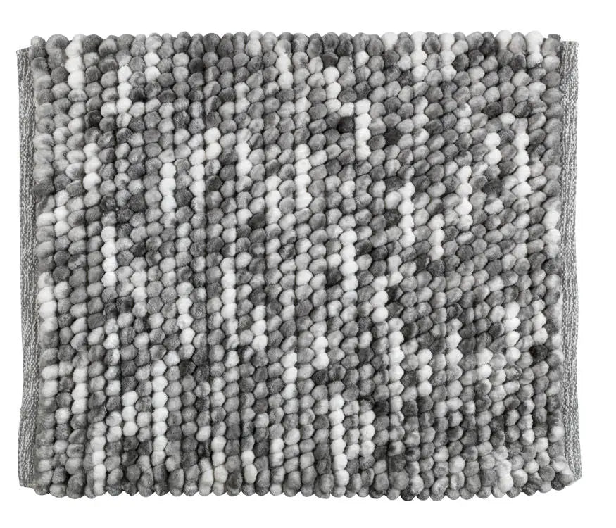 Wenko - Plush Bathroom Rug - Modern Mélange Effect 🛁✨