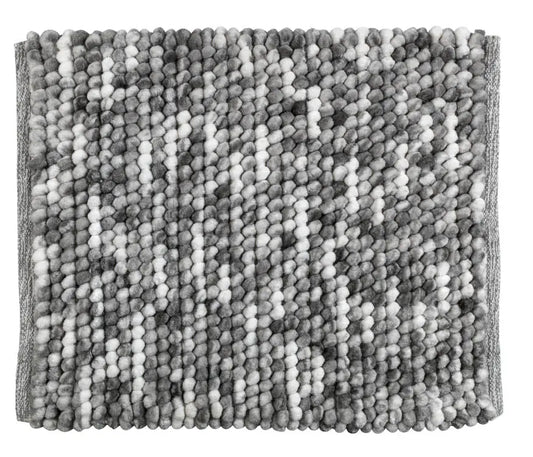 Wenko - Plush Bathroom Rug - Modern Mélange Effect 🛁✨