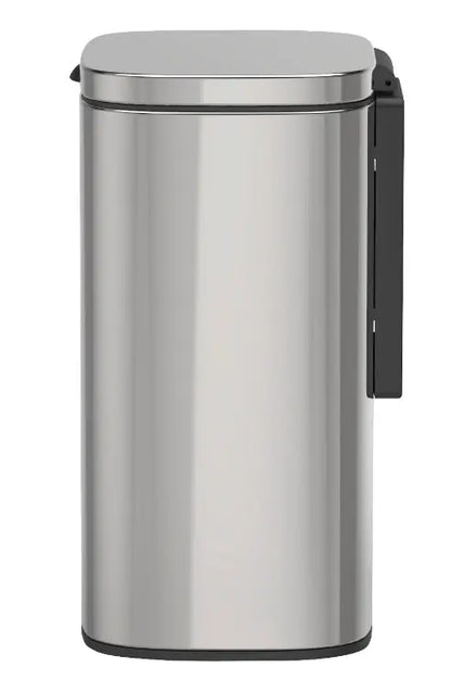 Wenko - Sare Wall Mount Cosmetic Bin 5L - Sleek and Shiny Stainless Steel ✨