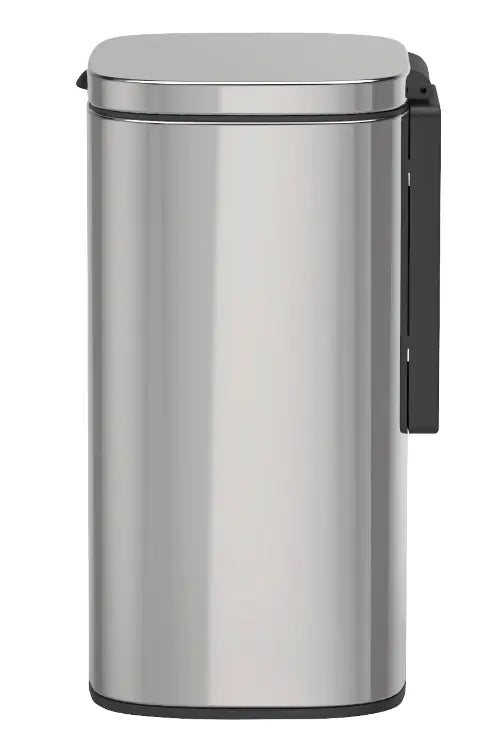 Wenko - Sare Wall Mount Cosmetic Bin 5L - Sleek and Shiny Stainless Steel ✨