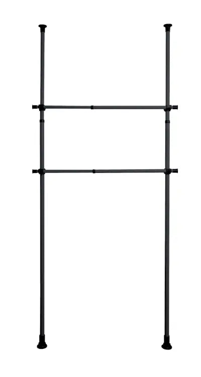 Wenko - HERKULES Clothes Rail Set - Expandable & Sturdy 🛠️🖤