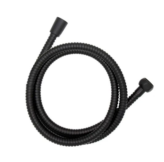 Wenko - Black Stainless Steel Shower Hose - Elegance & Durability 🚿🖤